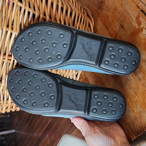 Dansko Light Blue Mule Clogs Size 8.5 - Picture 6 of 12